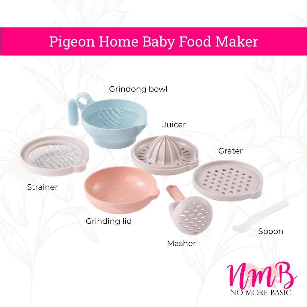Pigeon Home Baby Food Maker - Alat MPASI Makanan Bayi - BPA FREE