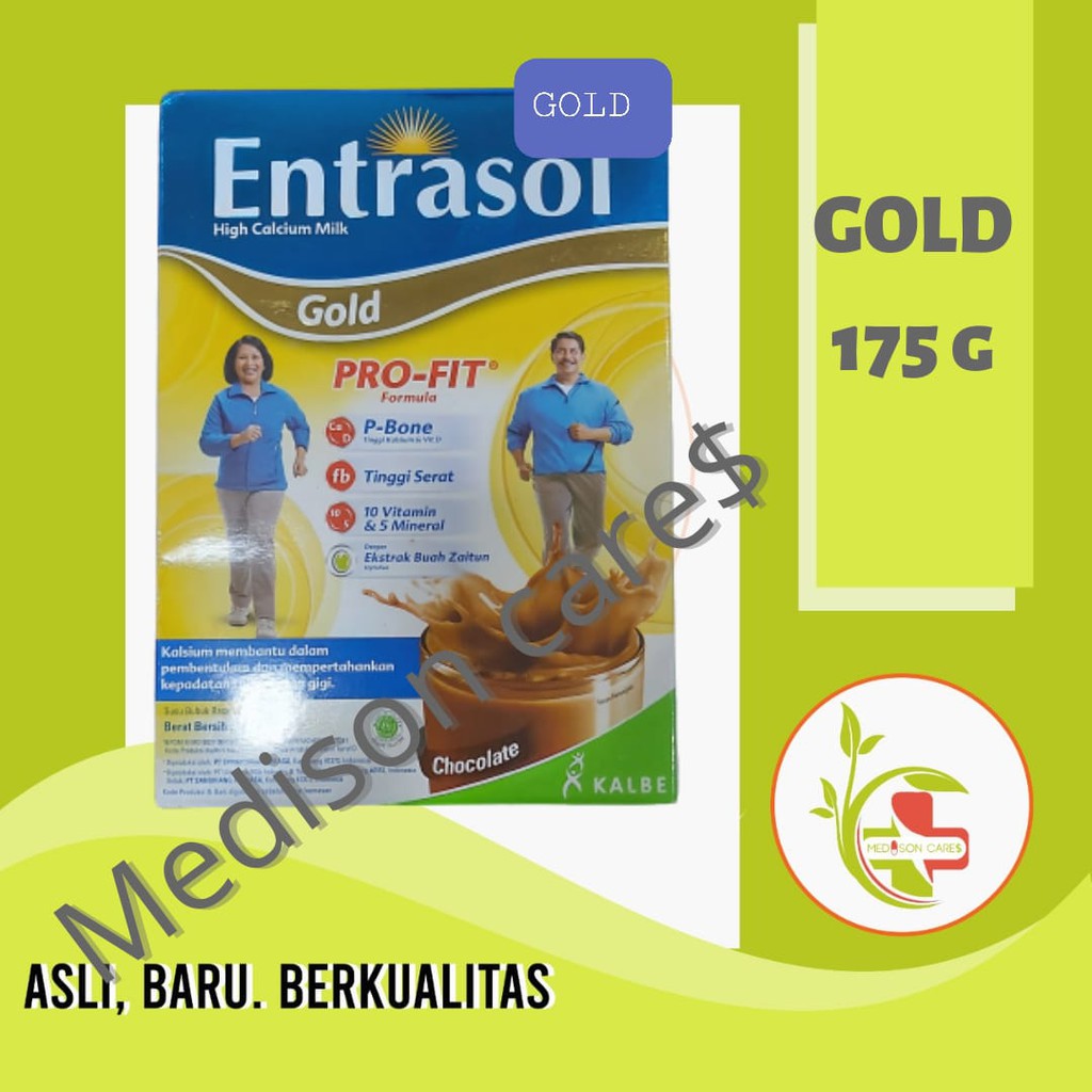 entrasol GOLD susu high calcium | 175g