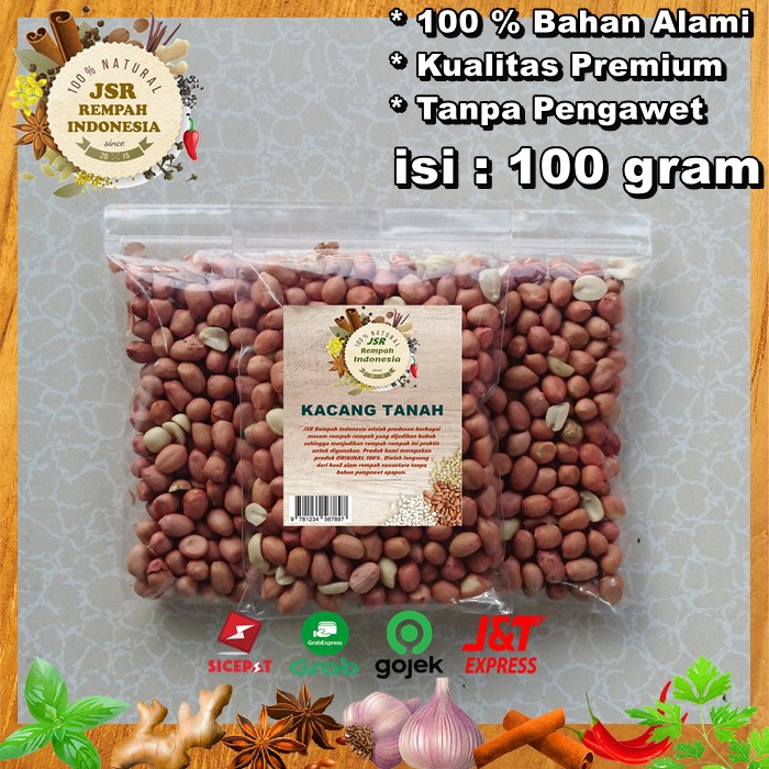 

KACANG TANAH MENTAH ISI 100 GRAM