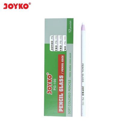 

PENCIL GLASS JOYKO PG-100 WARNA PUTIH SATUAN MURAH