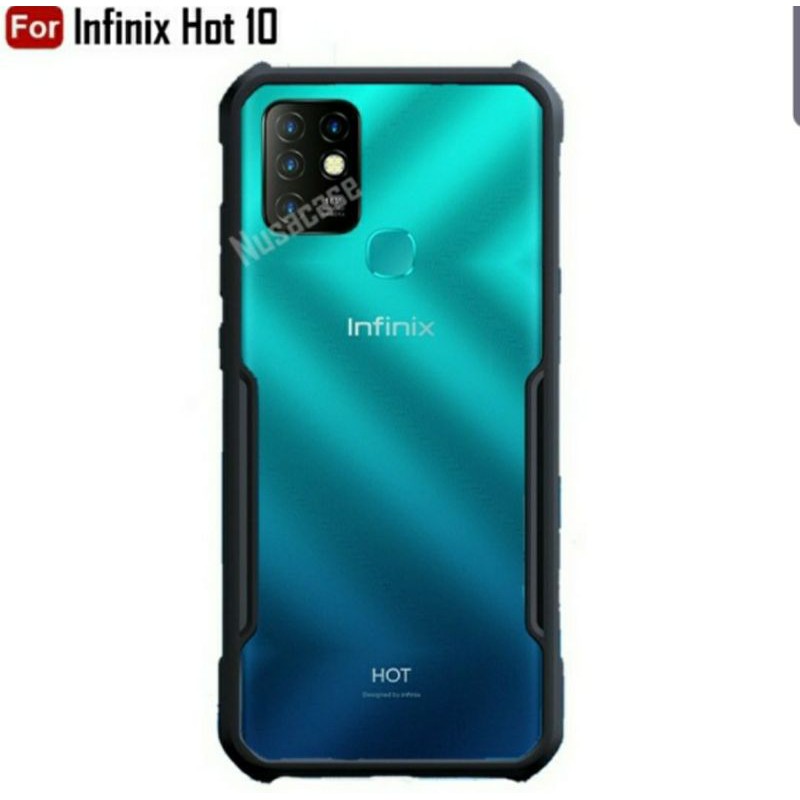 Infinix Hot 8 Hot 9 Hot 9 Play Hot 10 Fusion Hard Soft Case Shockproof Armor