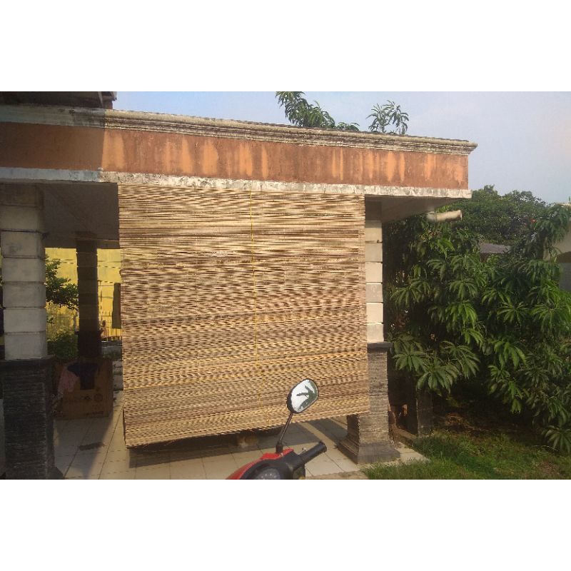 Murah~ Tirai Bambu Krey Sawit Indoor Outdoor