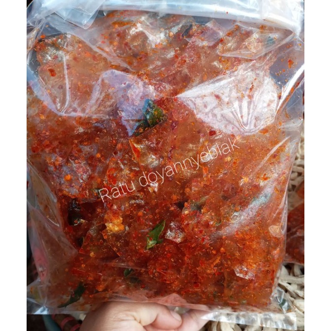 

kripik kaca.pedas gurih daun jeruk 250 gram