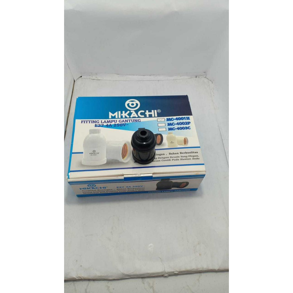 Mikachi 4001H Fitting Gantung Hitam