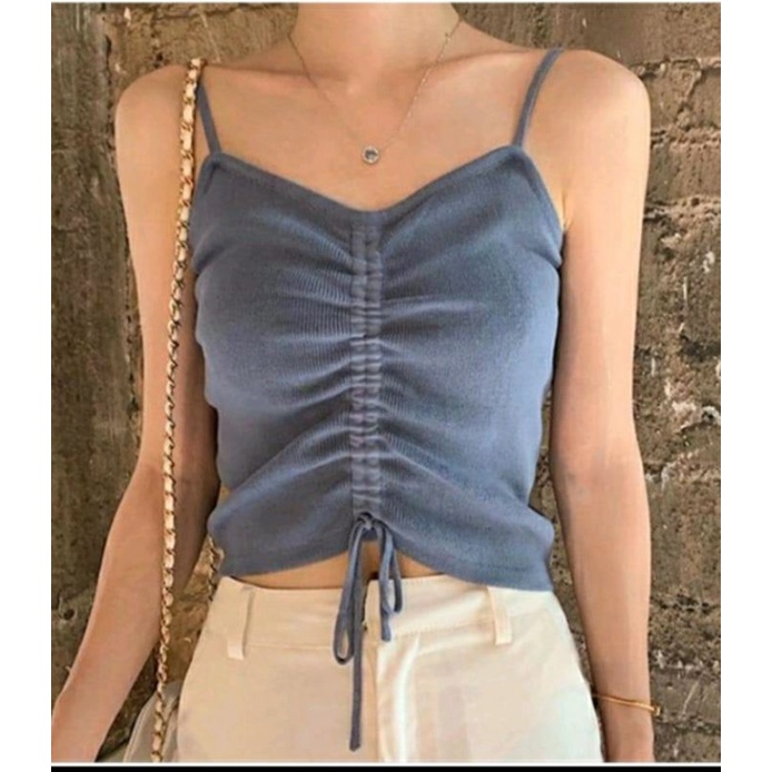 TankTop / singlet tali kerut