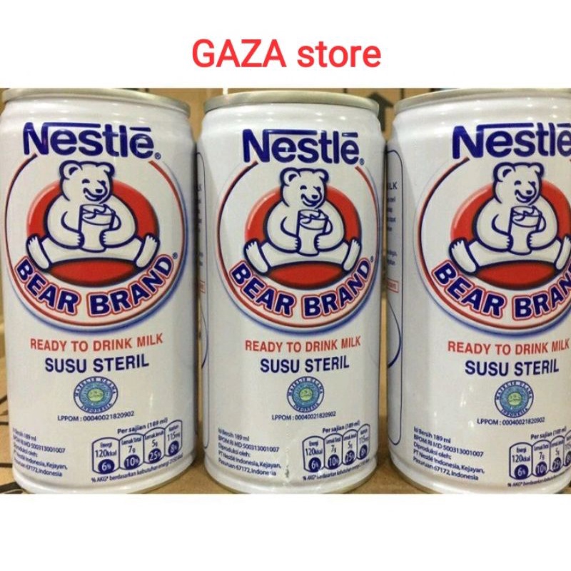 

SUSU BERUANG BEAR BRAND steril ISI 189 ml susu beruang brand