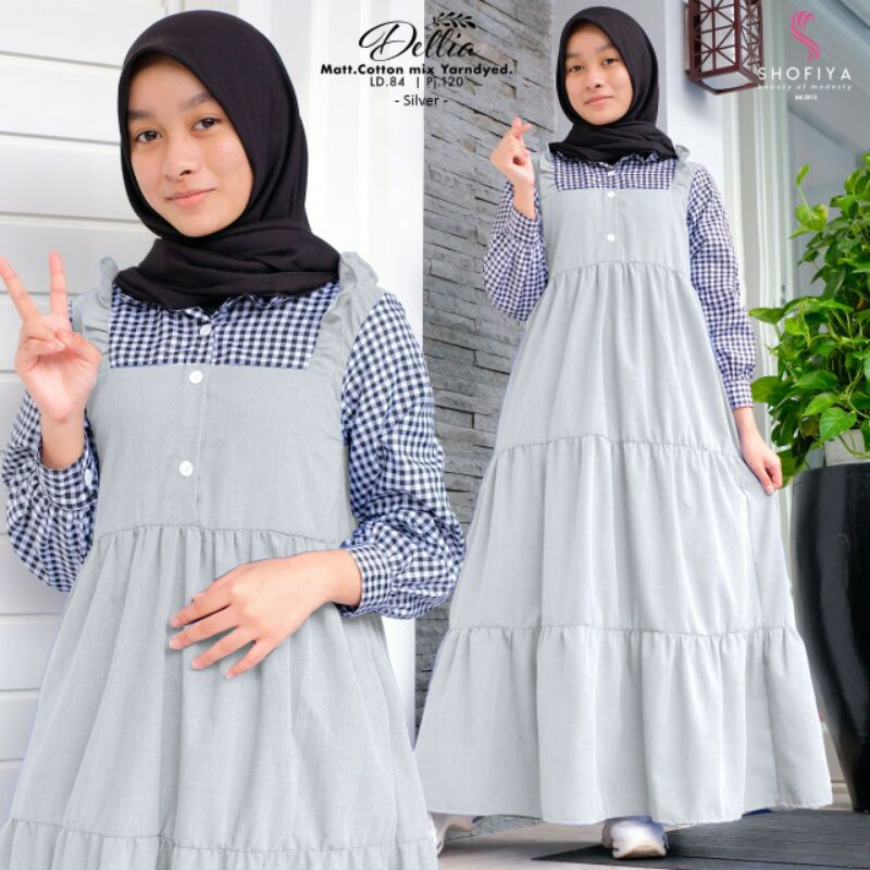 DELLIA4 Dress Teen Ori by Shofiya