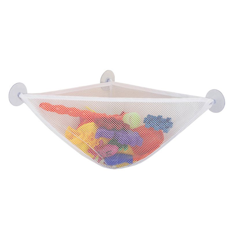 Mary Home Kamar Mandi Anak Anak Jaring Sedot Bak Mesh Bag PVC Buatan Perlengkapan Tahan Lama