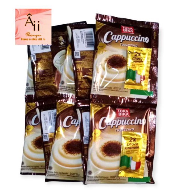 

1renteng Tora bika toraccino cappucino isi 10sachet kopi susu