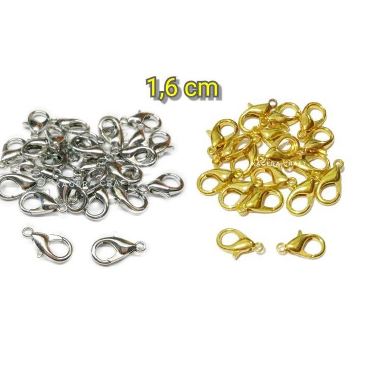 

Basicϟmurah Kait Udang/Lobster Clasp 1,5cm KS304