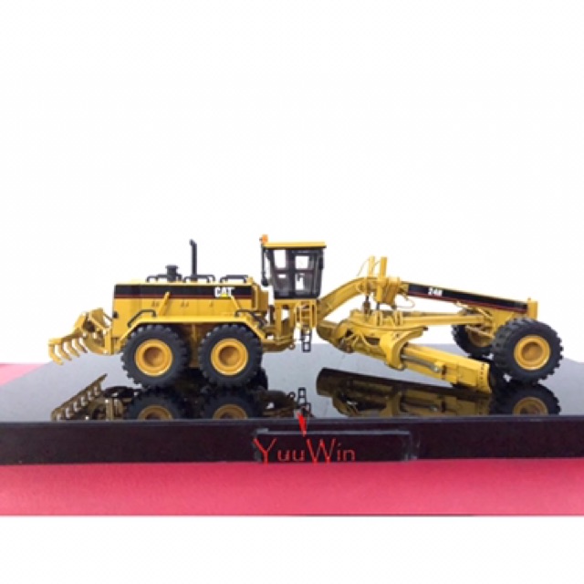 Diecast Motor Grader Cat 24H 55133 Caterpillar Miniatur 1:50