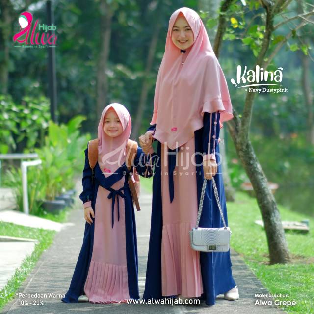 35+ Trend Terbaru Alwa Hijab Couple Ibu Dan Anak