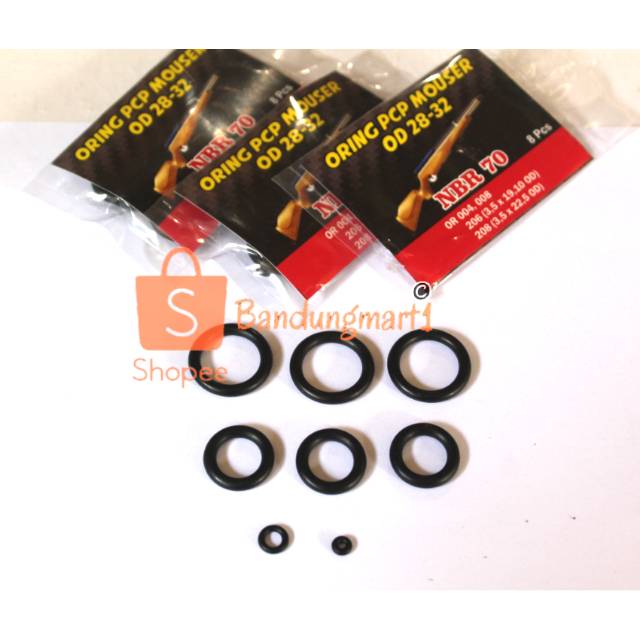 Seal Set Oring Pcp Mouser Od 28 32 Nbr70 Shopee Indonesia