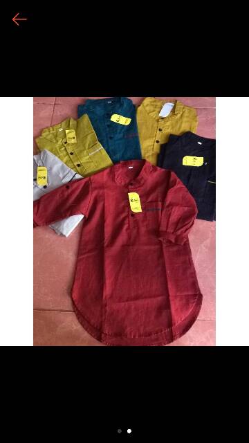 Koko turki anak size 6,8,10 (bisa pilih warna)