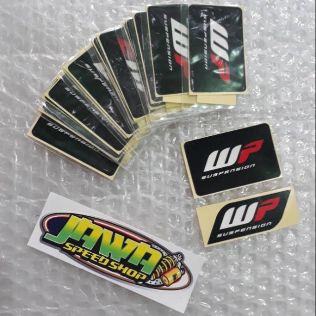 Stiker shock WP