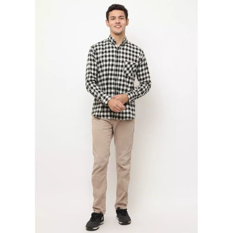 Kemeja flanel original 17seven original