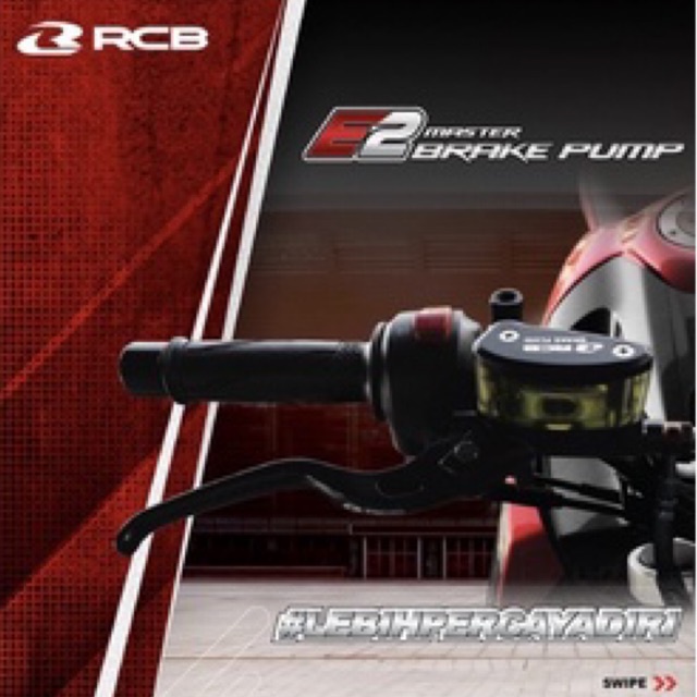 Master Rem RCB / Brake Pump RCB / Racing Boy - 14mm ( Kanan ) ORIGINAL RCB