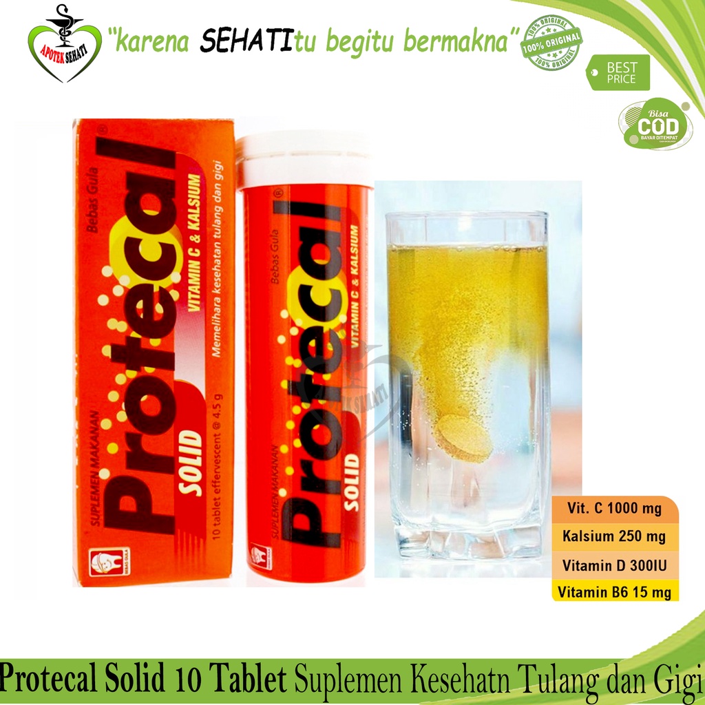 Protecal Solid Effervescent Isi 10