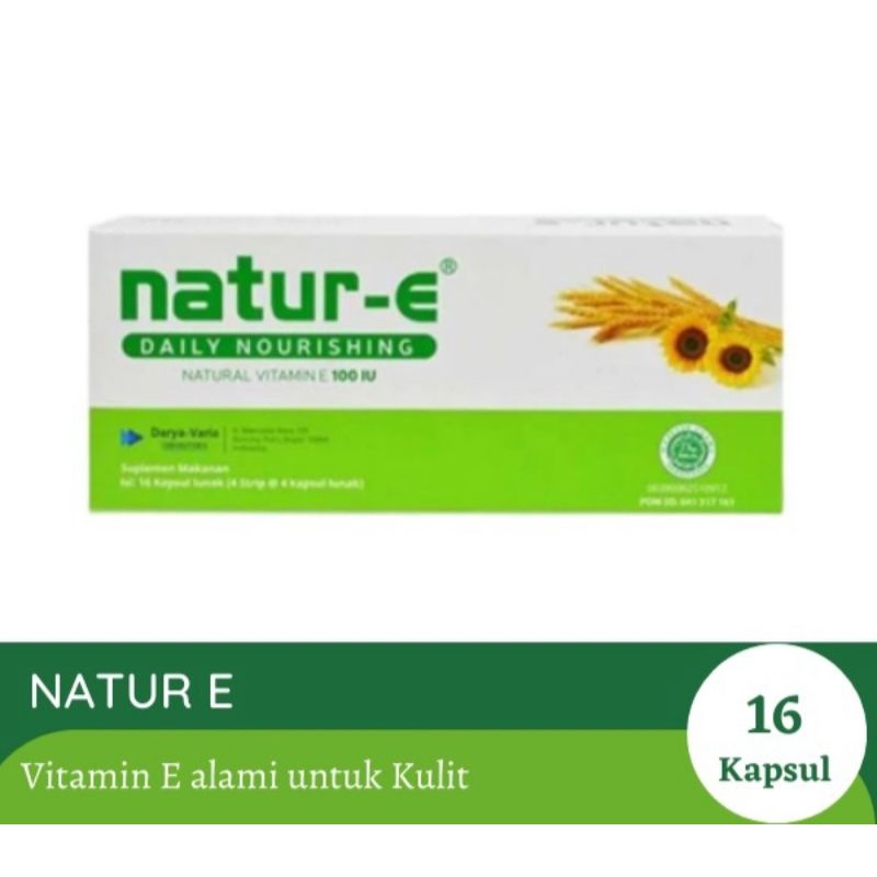 NATUR-E DAILY NOURISHING NATURAL VITAMIN E 100 IU