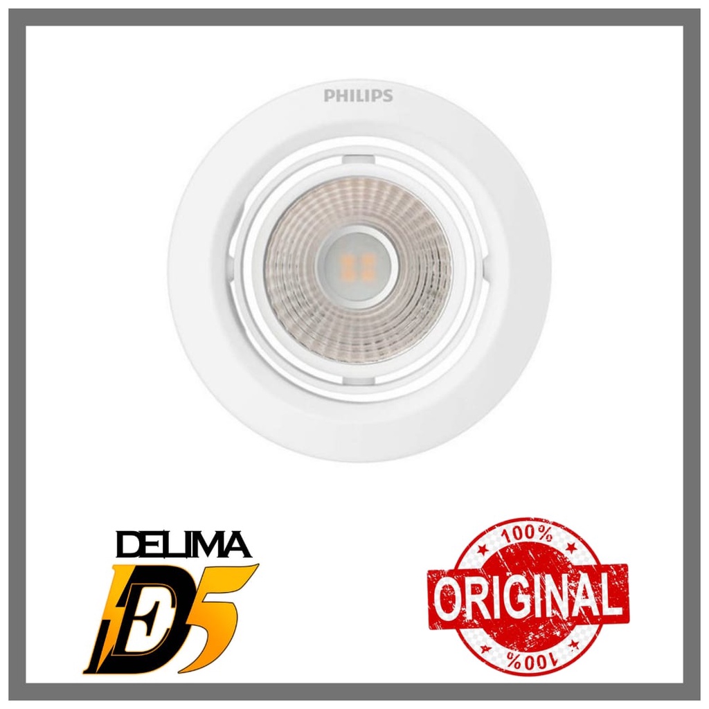 Jual Philips Lampu Spot LED Pomeron 7W (27K - Kuning / 40K - Semu
