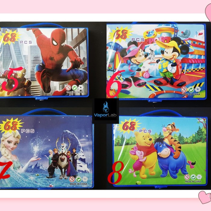 

Hadir Crayon Stationary Set 68 Pc Alat Tulis Menggambar Pensil Warna Art Set Trendi