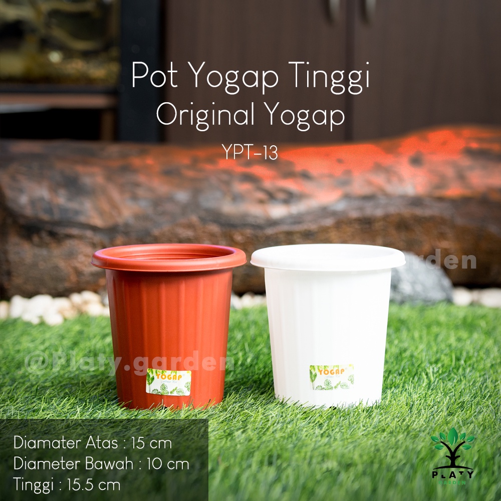 Pot Yogap Tinggi  | Original Yogap Flower | (YPT 08 - YPT 15)