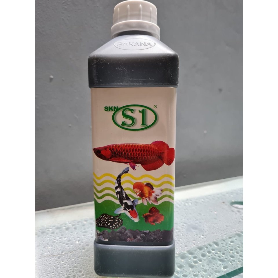 SAKANA S1 Green Solution 1 L GL Obat Stress/ Mabuk Ikan ASLI MALAYSIA