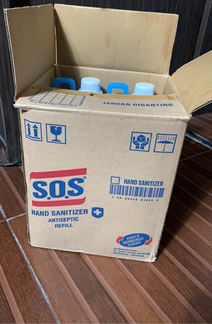 HAND SANITIZER SOS 1 LITER