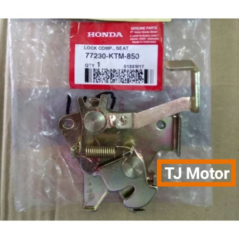 Dudukan Kunci Jok Motor Honda Supra X 125 Lama Ori AHM 77230KTM850