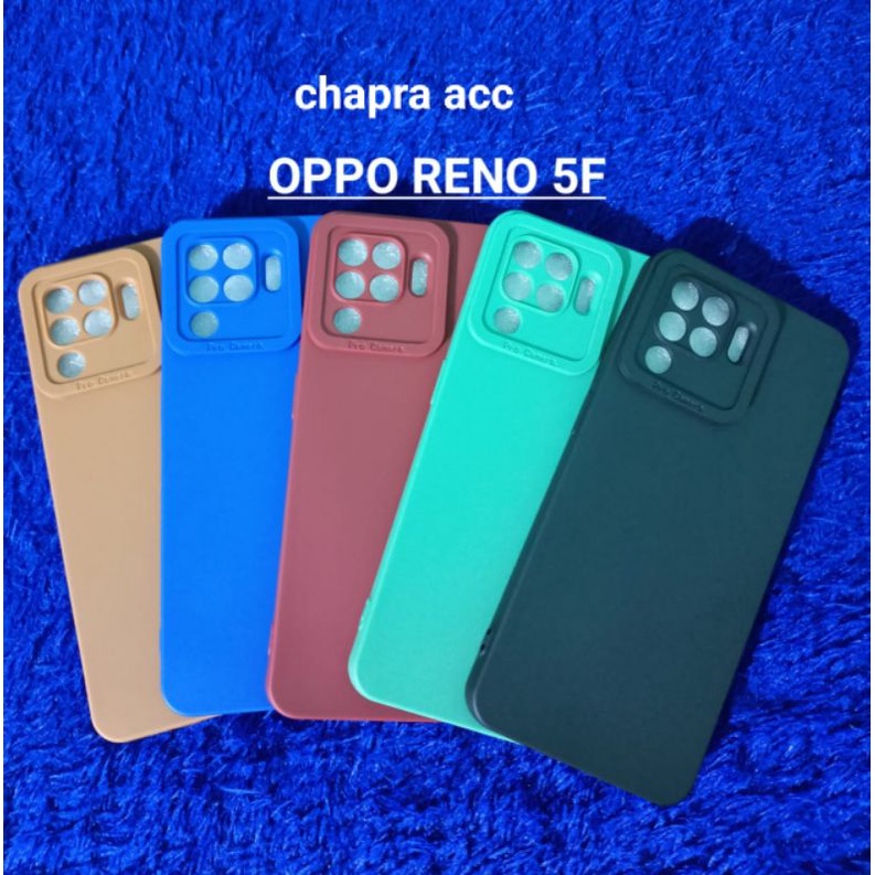 Soft case/slikon/kondom terbaru macaron pro camera/kamera type Hp Oppo RENO 5F