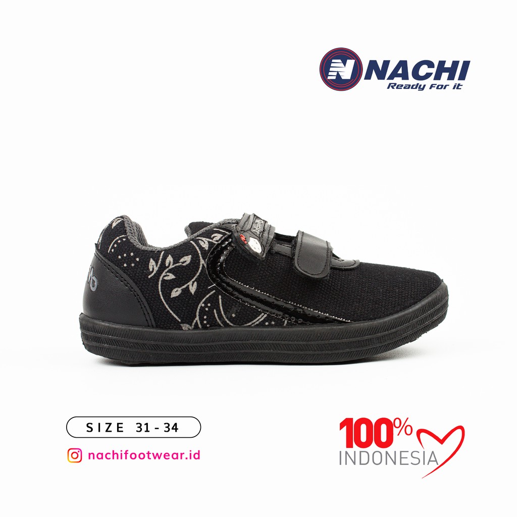 Sepatu Sekolah Anak Bahan Import - Nachi KARINA (31-34)