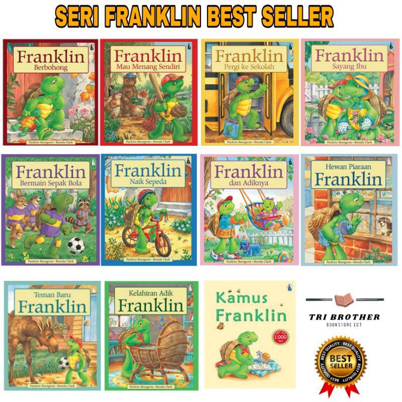 Buku 10 Seri Franklin Best Seller & Kamus Franklin