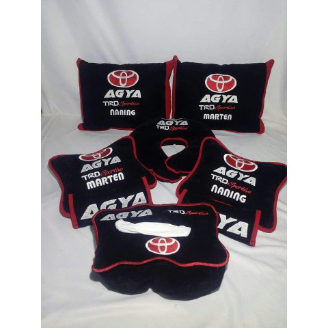 Bantal mobil AGYA aksesoris interior bantal mobil jok custom