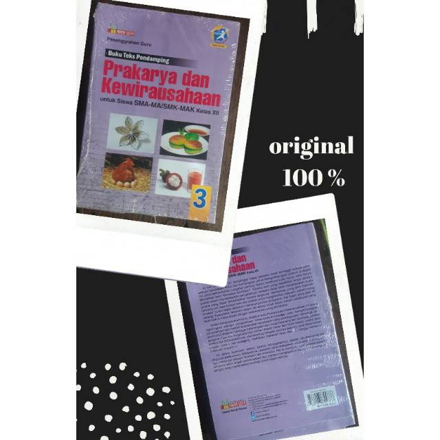 

Buku prakarya dan kewirausahaan SMA / SMK kls XII