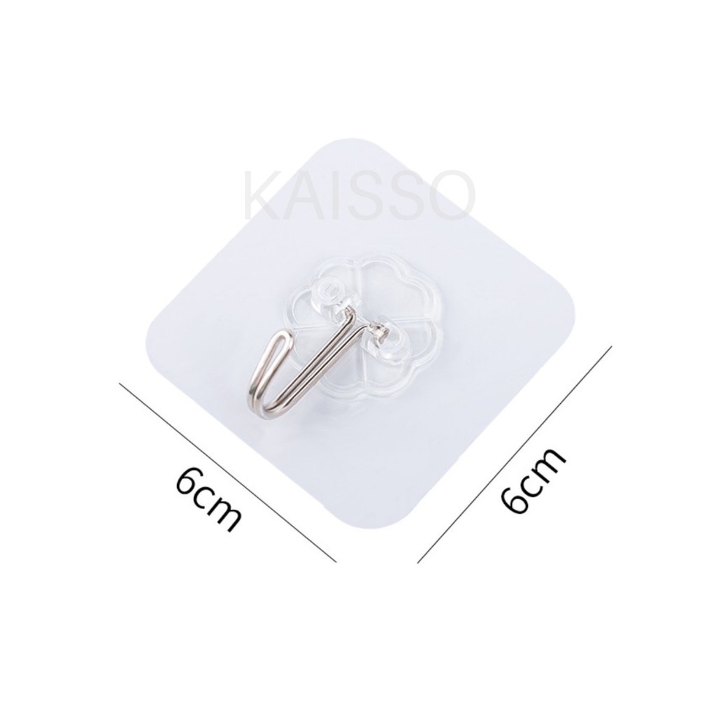 KAISSO - GANTUNGAN TEMPEL HOOK KUAT SERBAGUNA PEREKAT DINDING AJAIB KAMAR MANDI BAJU