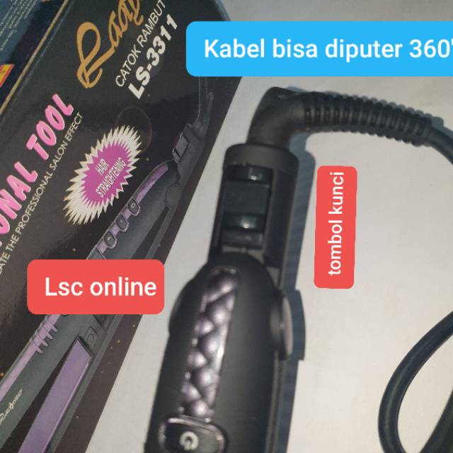 CATOKAN RAMBUT LADYSTAR LS-3311 CATOK RAMBUT UNTUK CATOK PELURUS  REBONDING RAMBUT SALON Termurah