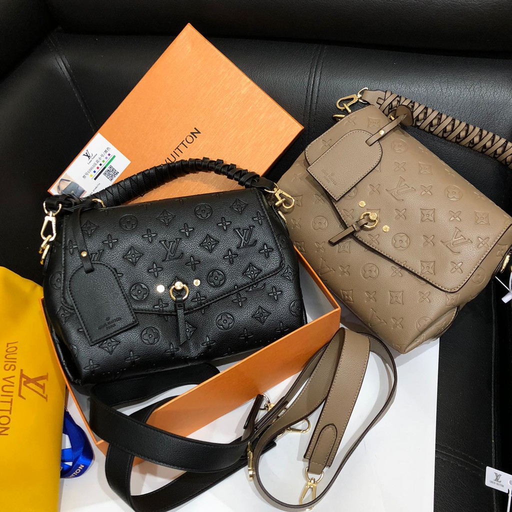 TAS SELEMPANG TOP HANDLE LOUIS VUITTON (LV) Hobo Embos Kualitas Premium dan Best Seller Tas Wanita
