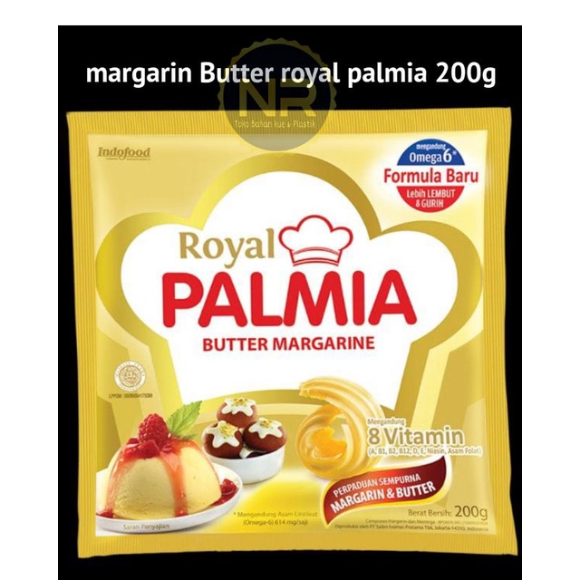 

margarin Butter royal palmia 200g/ palmia serbaguna 200g