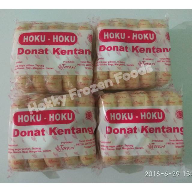 

Donat Kentang Hoku - Hoku