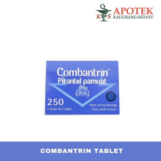 Combantrin Tablet 250mg Obat Cacing Anak dan Dewasa
