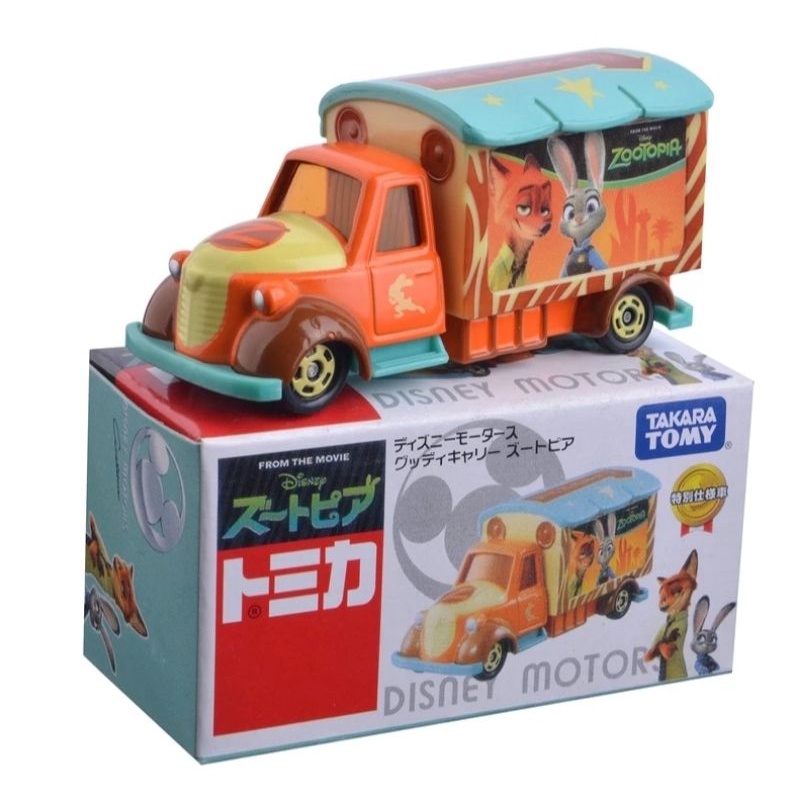 Tomica Disney motors Zootopia Goody Carry