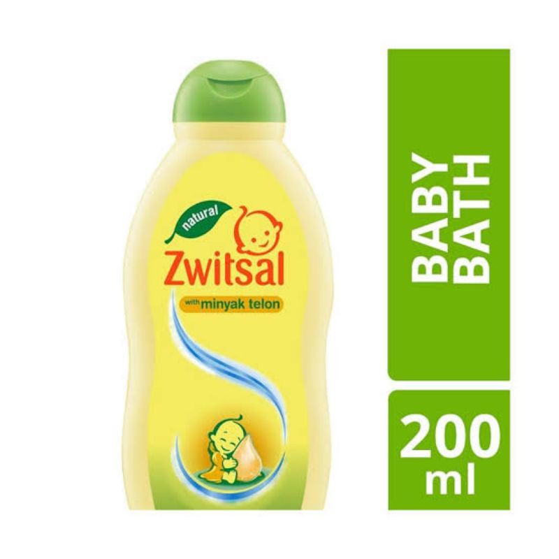 Zwitsal Baby Bath with Minyak Telon 200ml