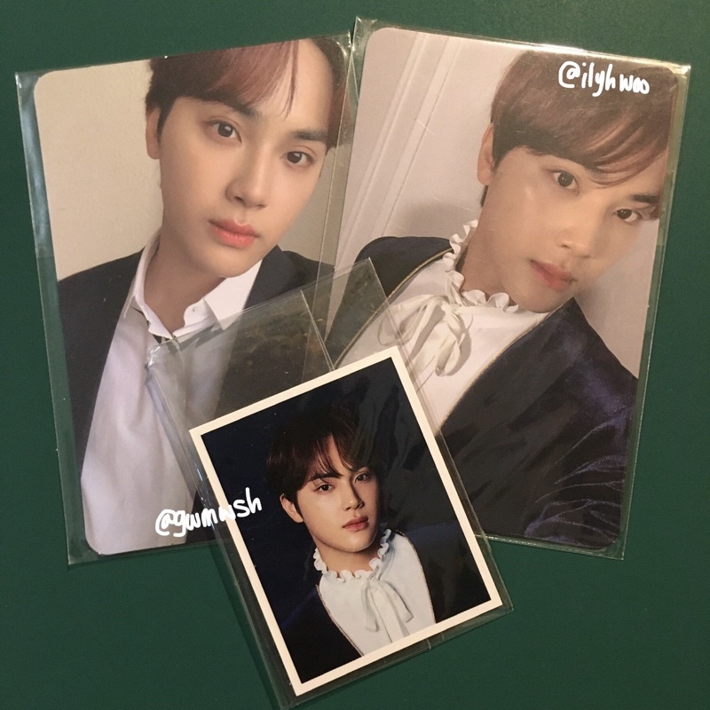 pc photocard the boyz 2nd fankit haknyeon