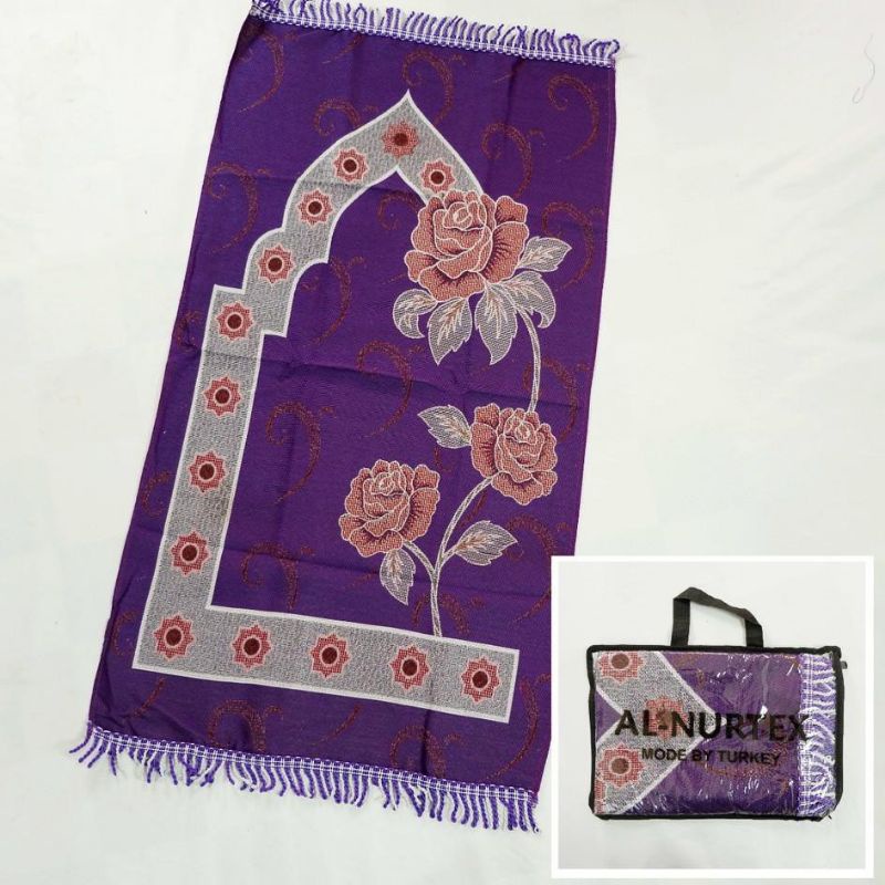 sajadah traveling turky kepang eksklusif murah uk 70×110