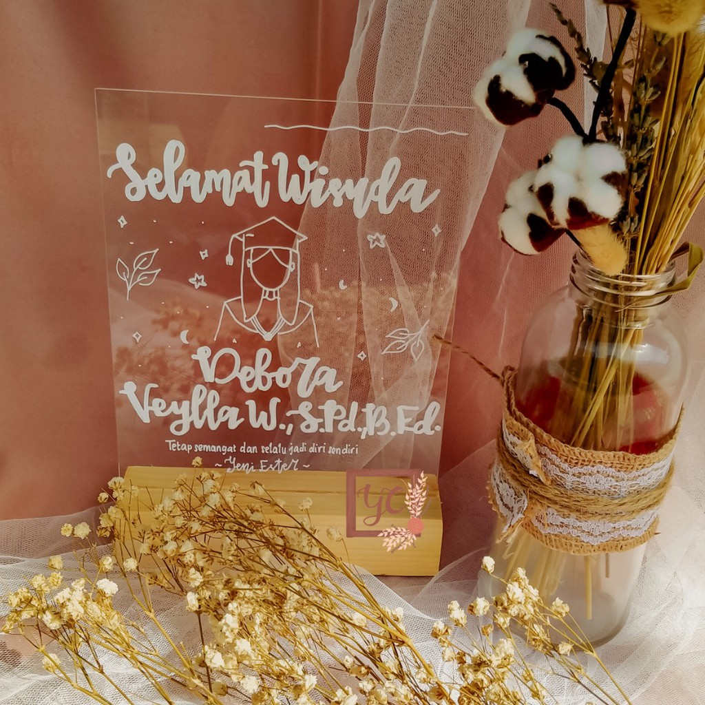 

Acrylic Lettering Gambar