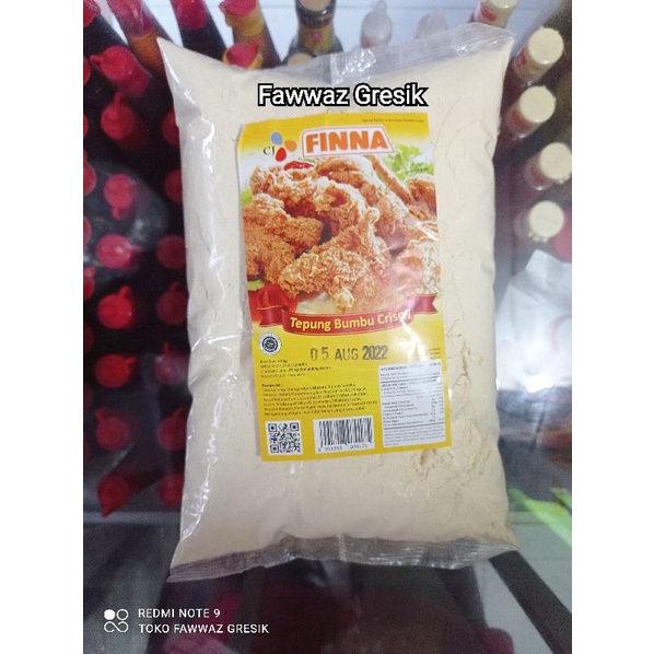 

FINNA Tepung Bumbu Ayam Goreng Crispy 1 Kg Krispi Kentucky Fried Chicken 1kg