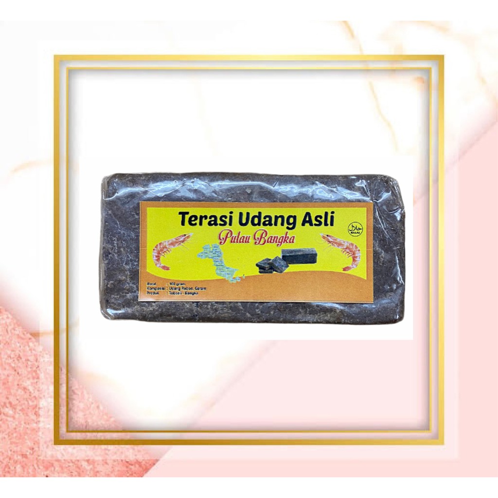 

Terasi Udang Asli Pulau Bangka