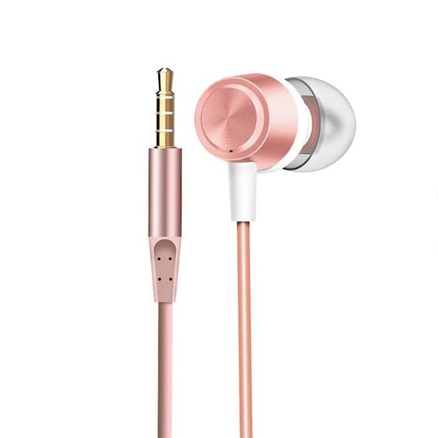 JOYROOM JR-EL113 Metal In-ear Earphone Super Bass Headset w/Mic GOLD