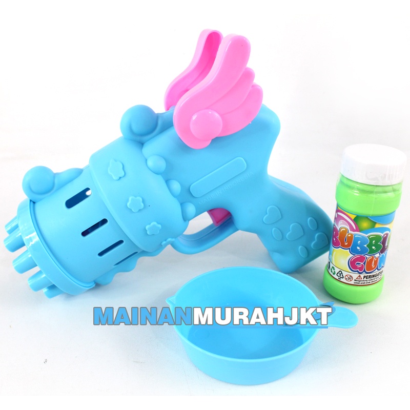 MAINANKEI ANAK MURAH DREAM BUBBLE GUN SH677 MAINAN TEMBAKAN GELEMBUNG HOLES