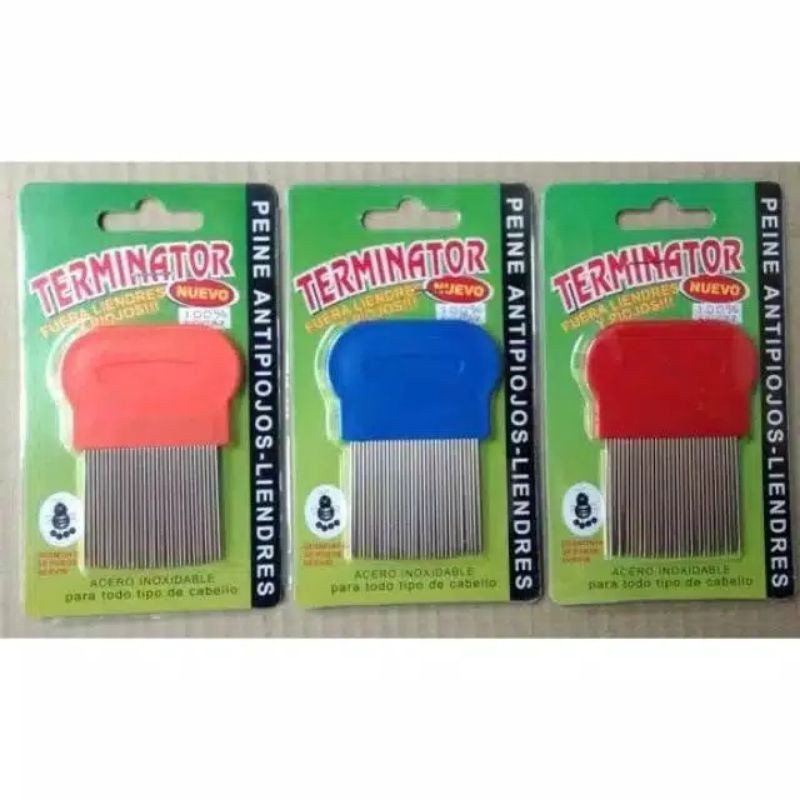 Serit kutu Besi pendek Sisir kutu besi